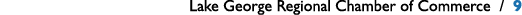 Lake George Regional Chamber of Commerce / 9