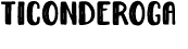Ticonderoga