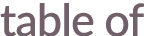 table of
