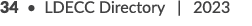 34 • LDECC Directory | 2023