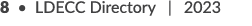 8 • LDECC Directory | 2023