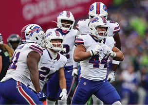 Seattle Seahawks vs Buffalo Bills, Regular Season, October 27, 2024 at Lumen Field.