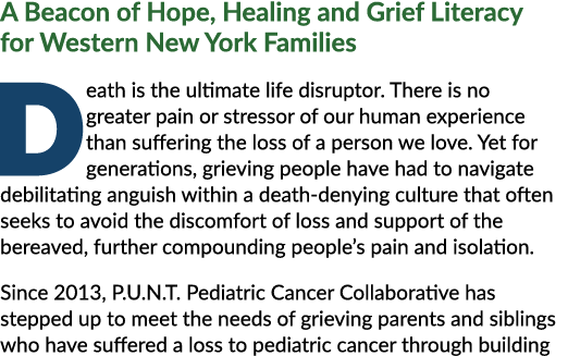 A Beacon of Hope, Healing and Grief Literacy for Western New York Families Death is the ultimate life disruptor. Ther...