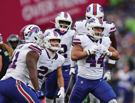 Seattle Seahawks vs Buffalo Bills, Regular Season, October 27, 2024 at Lumen Field.