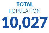 Total POPULATION 10,027