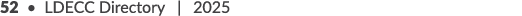 52 • LDECC Directory | 2025