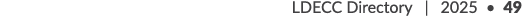 LDECC Directory | 2025 • 49
