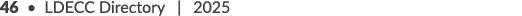 46 • LDECC Directory | 2025