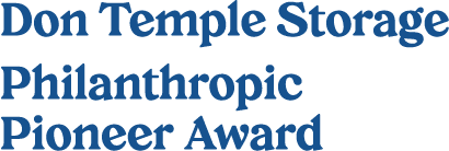 Don Temple Storage Philanthropic Pioneer Award
