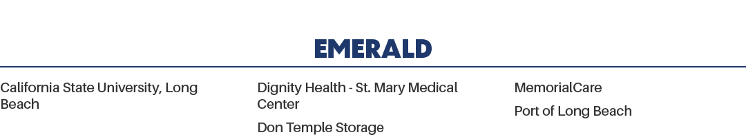 Emerald California State University, Long Beach Dignity Health St. Mary Medical Center Don Temple Storage MemorialCar...