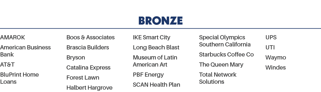 Bronze AMAROK American Business Bank AT&T BluPrint Home Loans Boos & Associates Brascia Builders Bryson Catalina Expr...