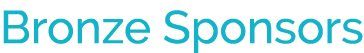 Bronze Sponsors