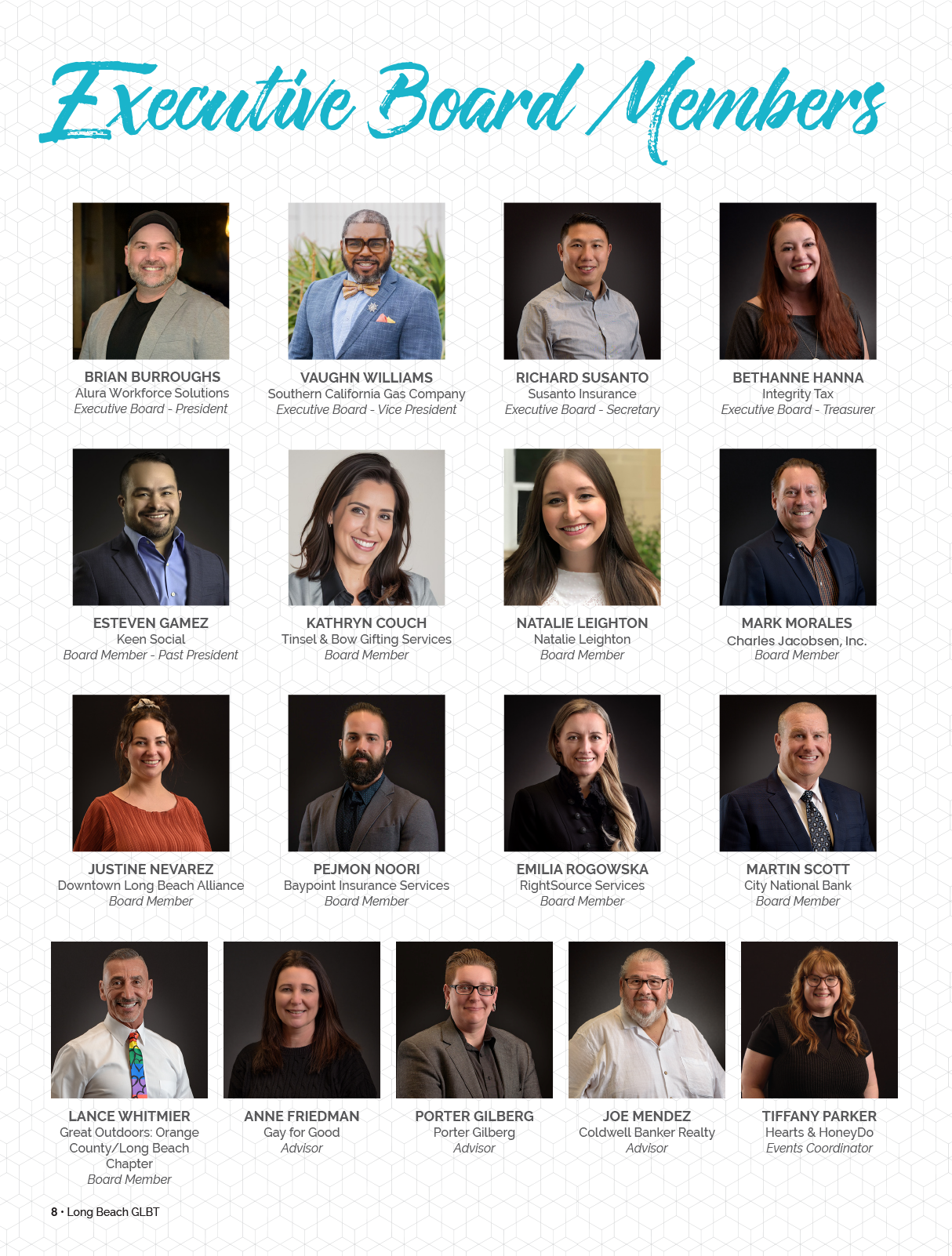Executive Board Members