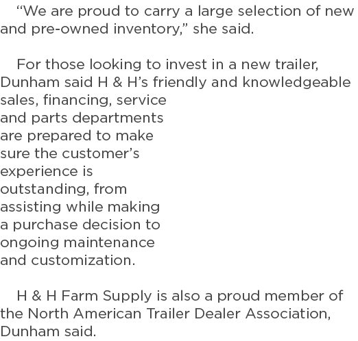 “We are proud to carry a large selection of new and pre owned inventory,” she said. For those looking to invest in a ...