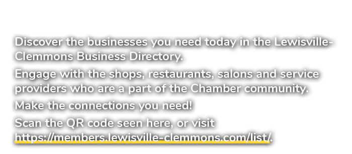 Discover the businesses you need today in the Lewisville Clemmons Business Directory. Engage with the shops, restaura...