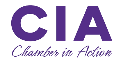 A flyer for the CIA Chamber in Action. AI generated content