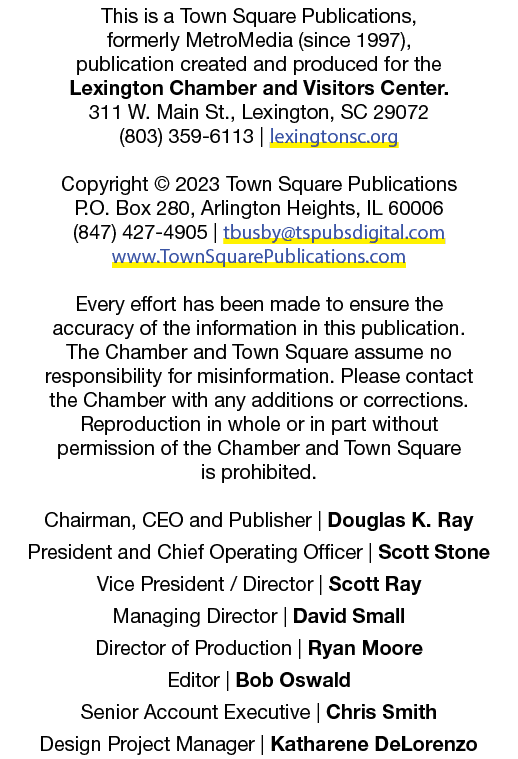This is a Town Square Publications, formerly MetroMedia (since 1997), publication created and produced for the Lexing...