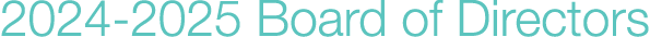 2023 – 2024 Board of Directors