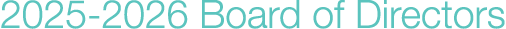 2025 2026 Board of Directors