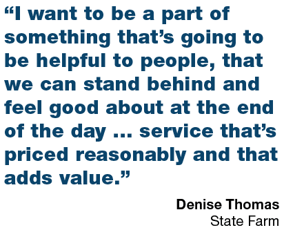 “I want to be a part of something that’s going to be helpful to people, that we can stand behind and feel good about ...