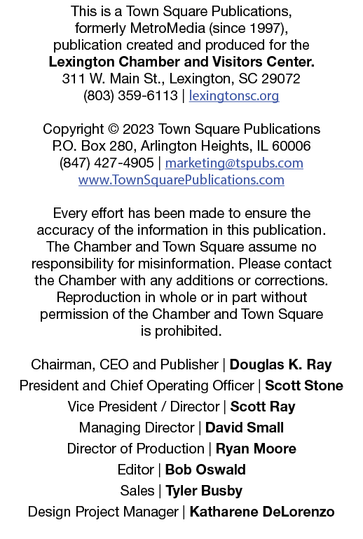 This is a Town Square Publications, formerly MetroMedia (since 1997), publication created and produced for the Lexing...