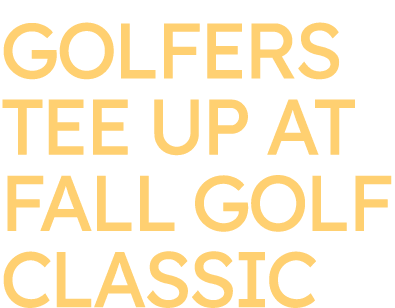 Golfers Tee Up at Fall Golf Classic