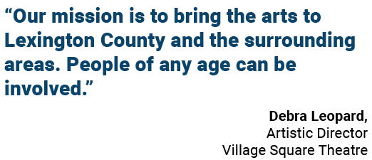 “Our mission is to bring the arts to Lexington County and the surrounding areas. People of any age can be involved.” ...