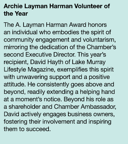 Archie Layman Harman Volunteer of the Year The A. Layman Harman Award honors an individual who embodies the spirit of...