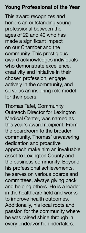 Young Professional of the Year This award recognizes and honors an outstanding young professional between the ages of...