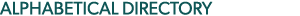 ALphabetical Directory