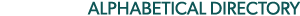 ALphabetical Directory