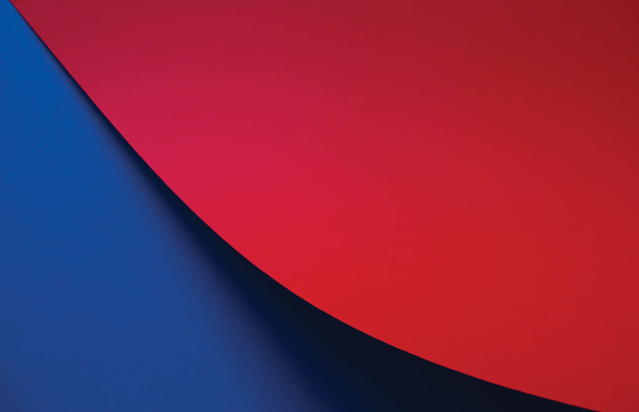 Red and blue abstract 3d colored paper background