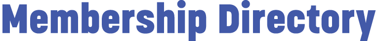 Membership Directory