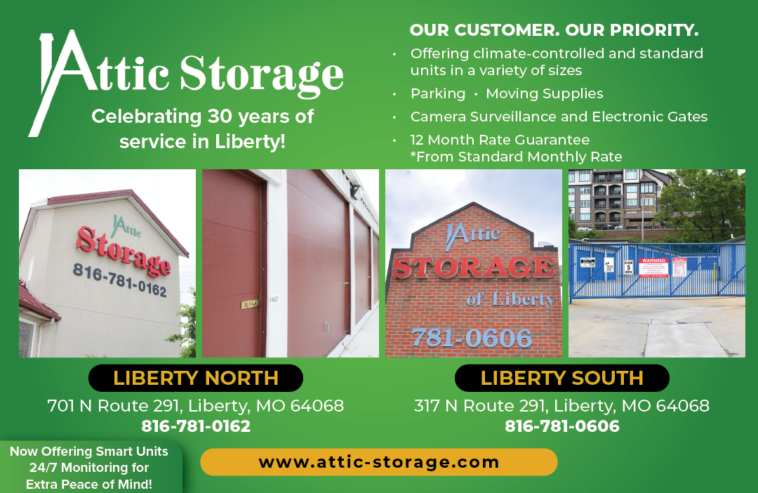 A flyer for a storage unit company. Description generated by AI
