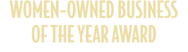 WOMEN OWNED BUSINESS OF THE YEAR AWARD
