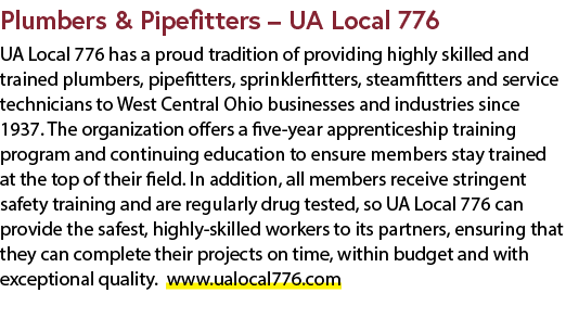 Plumbers & Pipefitters – UA Local 776 UA Local 776 has a proud tradition of providing highly skilled and trained plum...