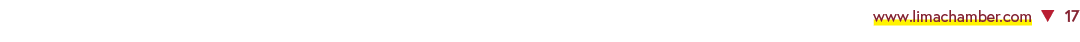 www.limachamber.com ▼ 17 