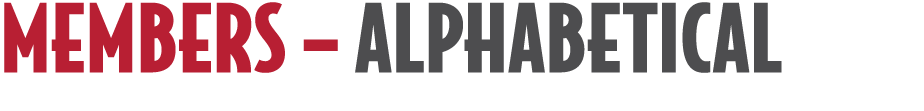 MEMBERS – ALPHABETICAL