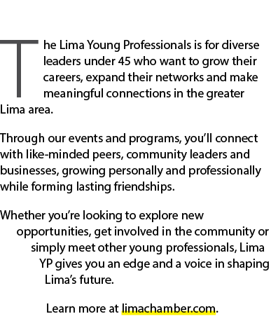 The Lima Young Professionals is for diverse leaders under 45 who want to grow their careers, expand their networks an...
