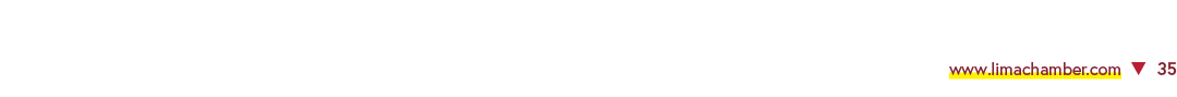 www.limachamber.com ▼ 35 