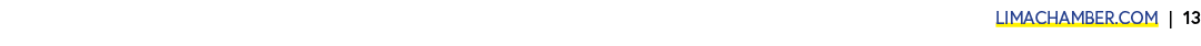 limachamber.com | 13 