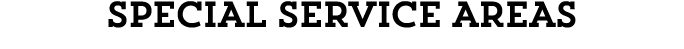 special service areas