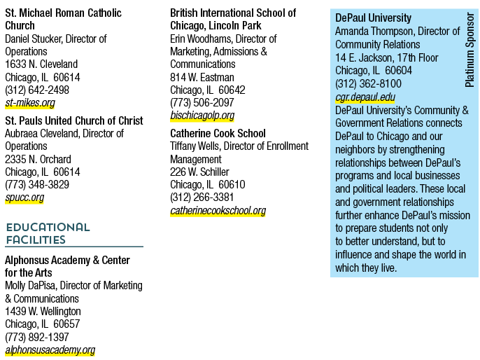 St. Michael Roman Catholic Church Daniel Stucker, Director of Operations 1633 N. Cleveland Chicago, IL 60614 (312) 64...