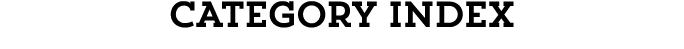CATEGORY index