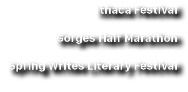 Ithaca Festival Gorges Half Marathon Spring Writes Literary Festival 