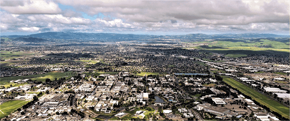 site 200 WEST view arieal view  clouds LLNL
