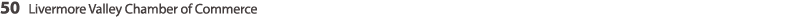50 Livermore Valley Chamber of Commerce