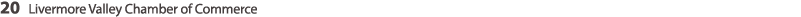 20 Livermore Valley Chamber of Commerce