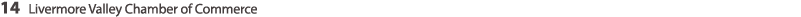 14 Livermore Valley Chamber of Commerce