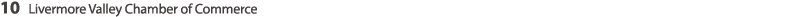 10 Livermore Valley Chamber of Commerce